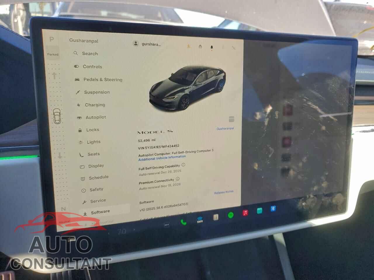 TESLA MODEL S 2021 - 5YJSA1E51MF434452