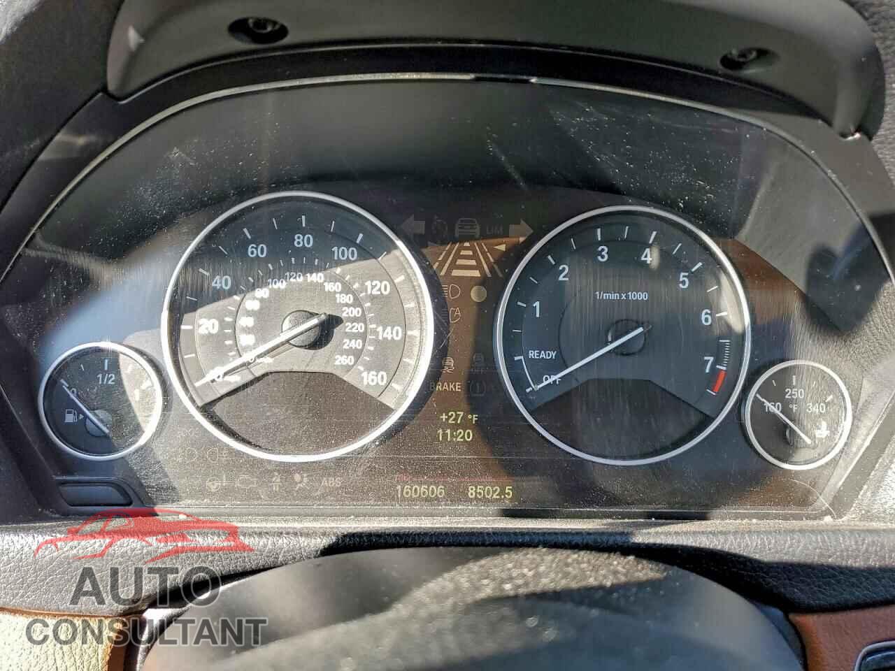 BMW 3 SERIES 2013 - WBA3B5C51DF590205