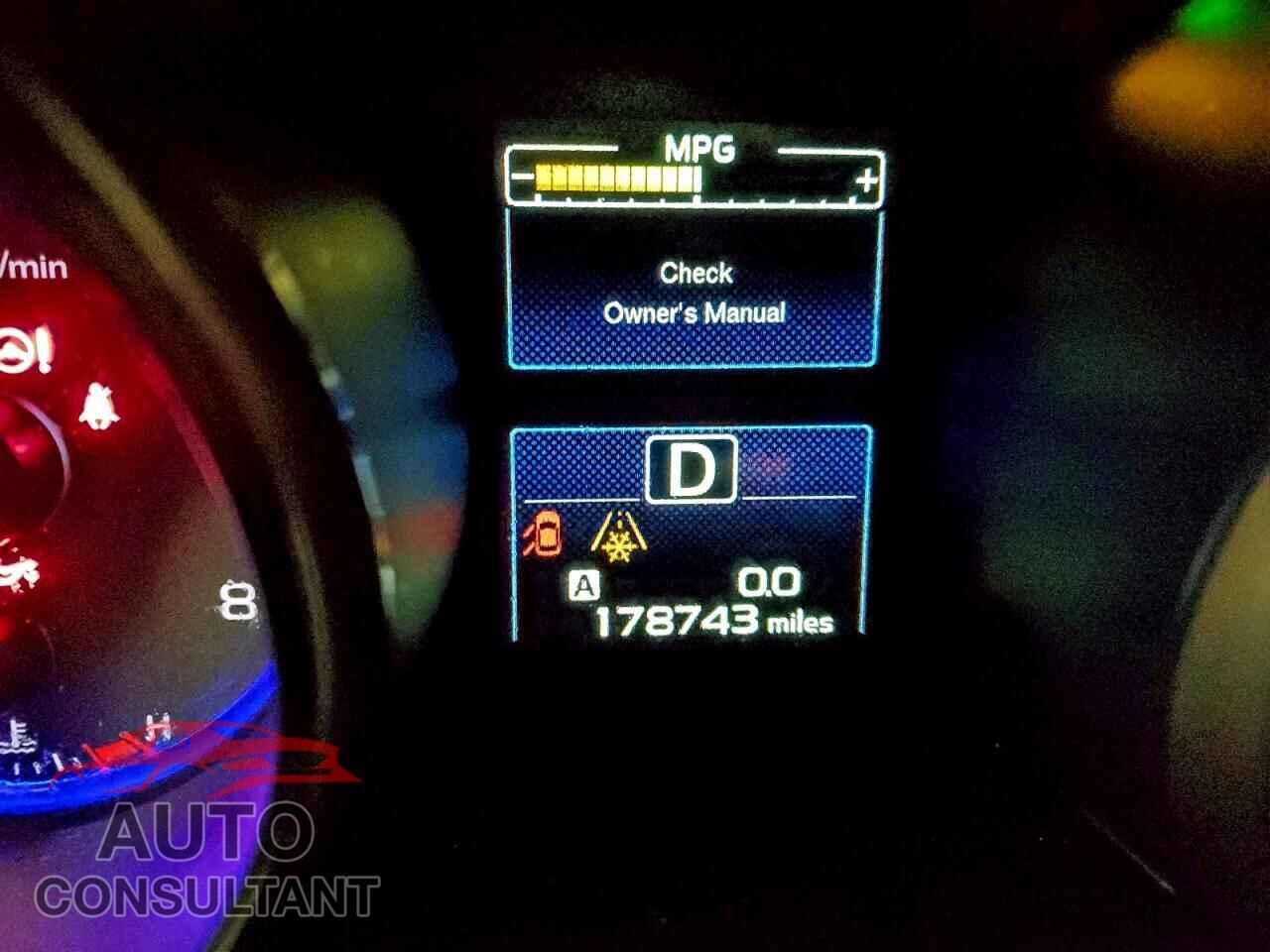 SUBARU OUTBACK 2015 - 4S4BSACCXF3345523