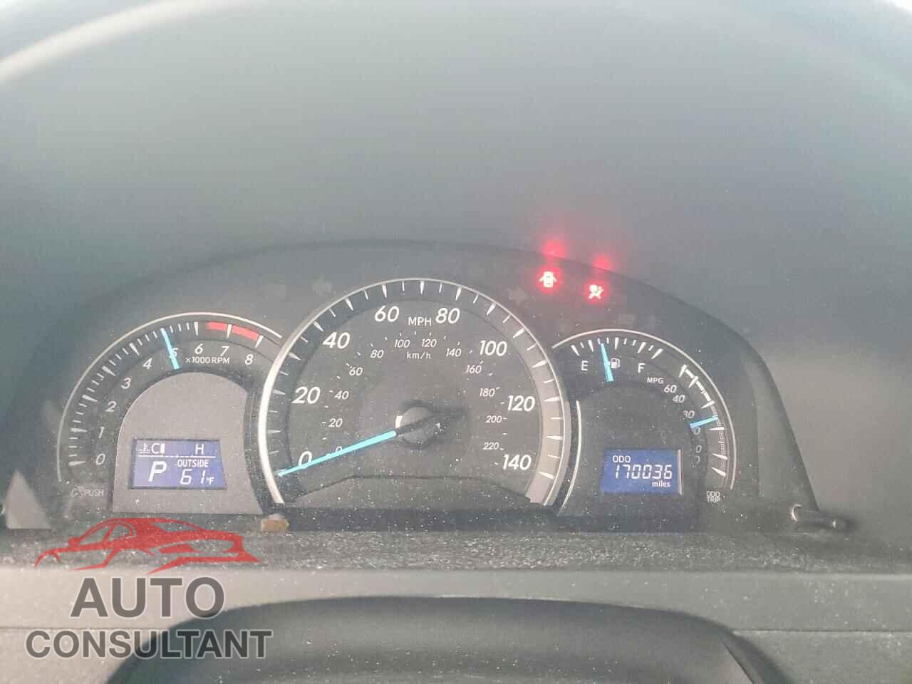 TOYOTA CAMRY 2012 - 4T1BF1FK6CU556621