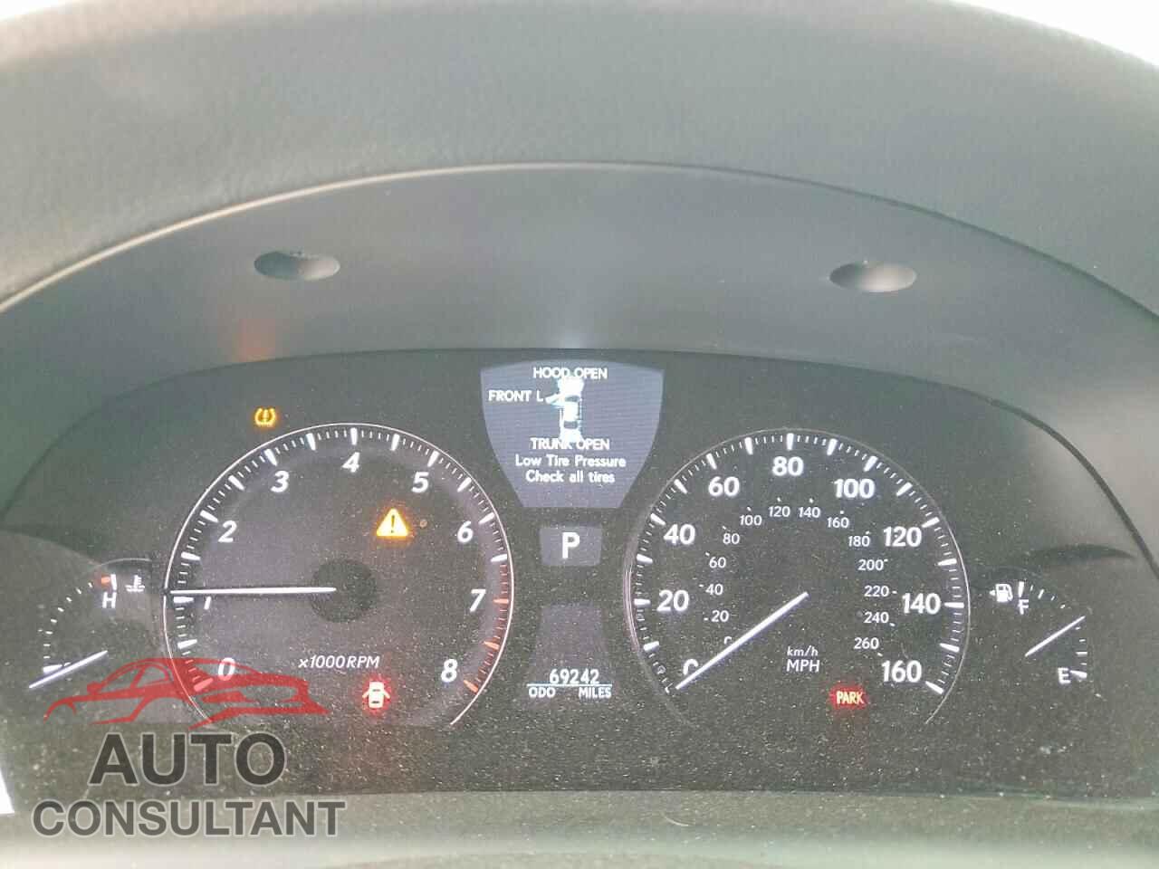 LEXUS LS460 2012 - JTHGL5EF3C5046301