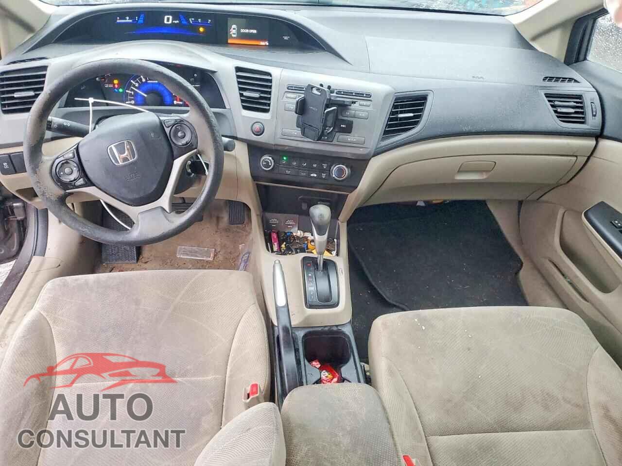 HONDA CIVIC 2012 - 19XFB2F58CE108848