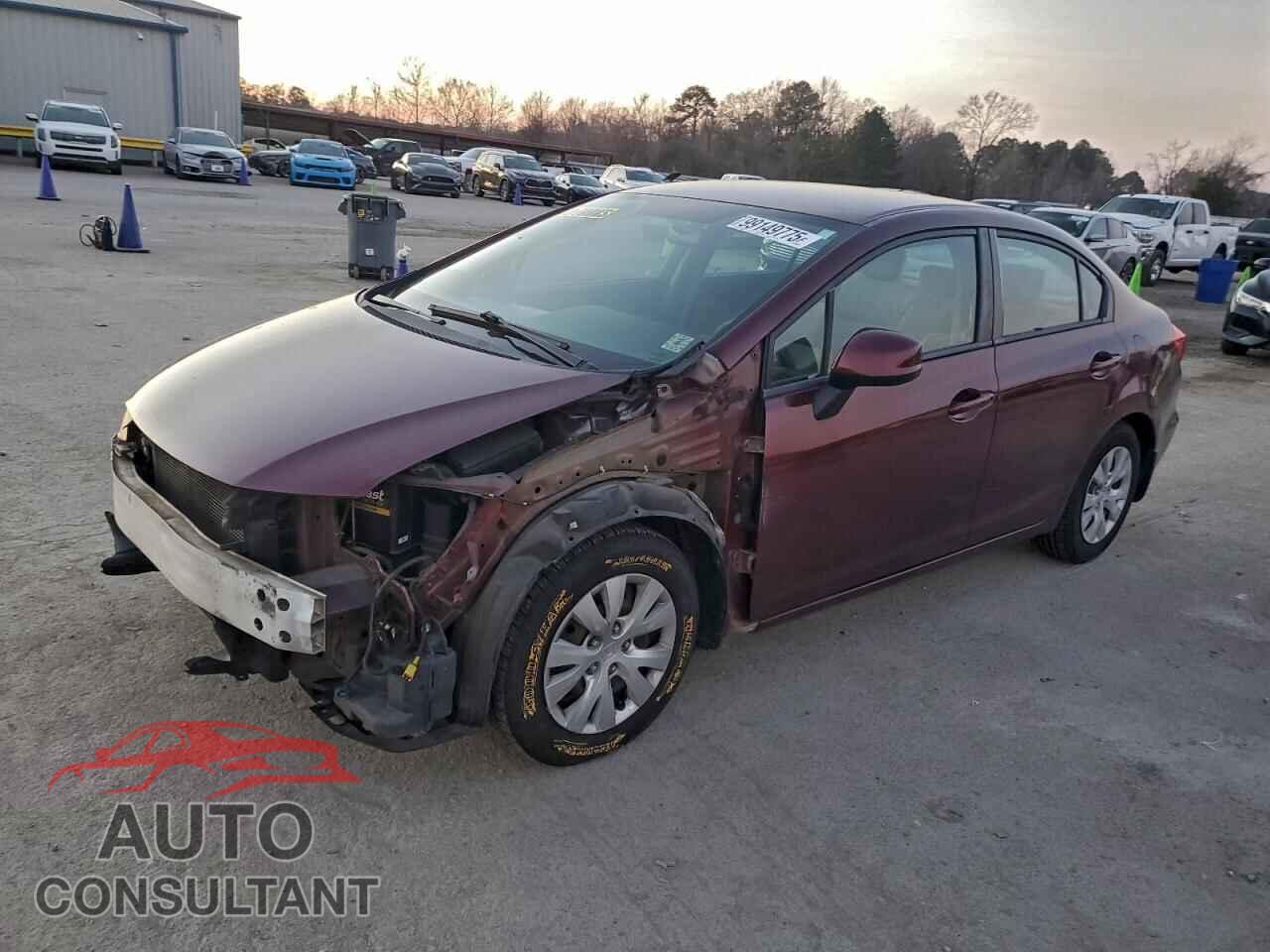 HONDA CIVIC 2012 - 2HGFB2F53CH558557