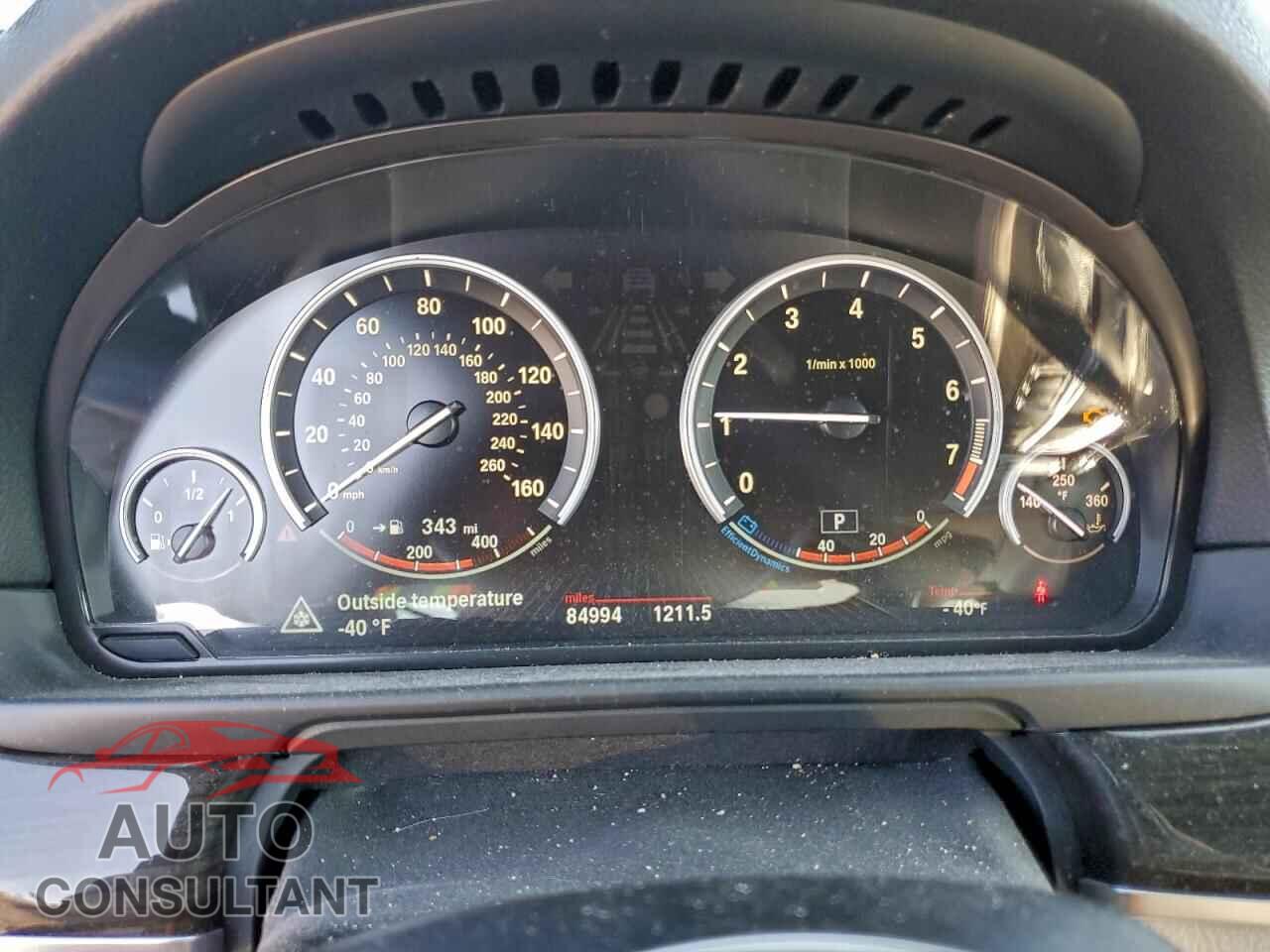 BMW 5 SERIES 2014 - WBA5A7C56ED615619