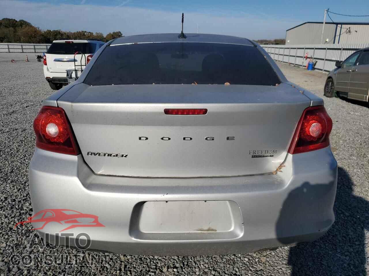 DODGE AVENGER 2012 - 1C3CDZCB5CN160163