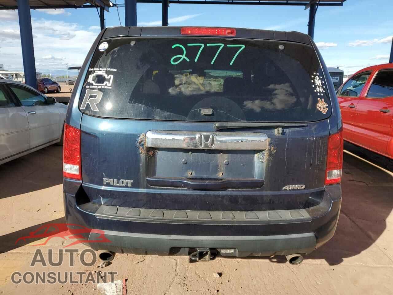 HONDA PILOT 2011 - 5FNYF4H54BB049229