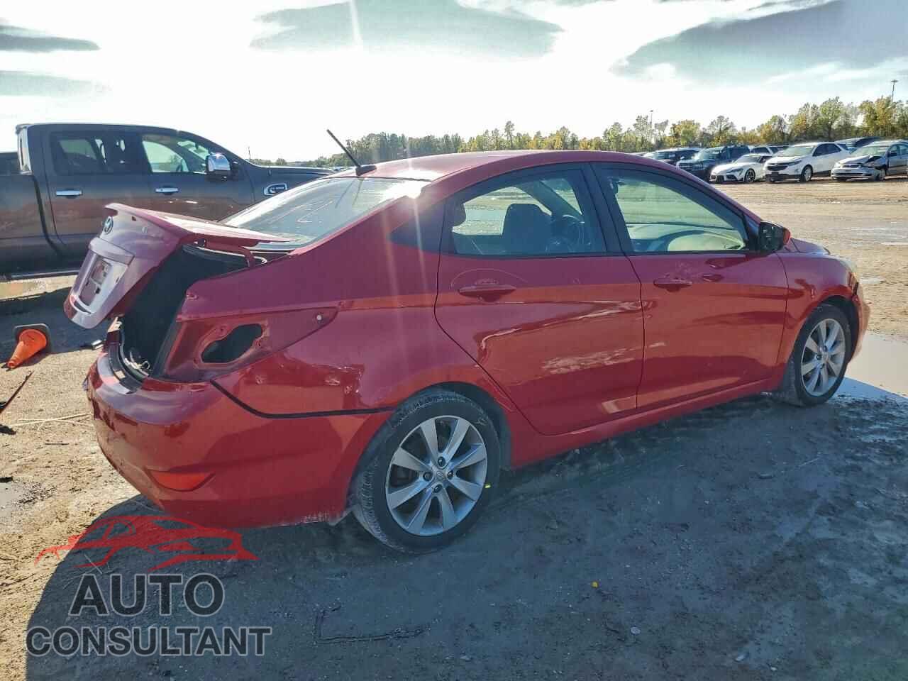 HYUNDAI ACCENT 2012 - KMHCU4AE7CU237449