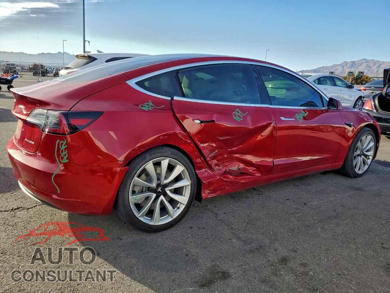 TESLA MODEL 3 2018 - 5YJ3E1EB7JF100615