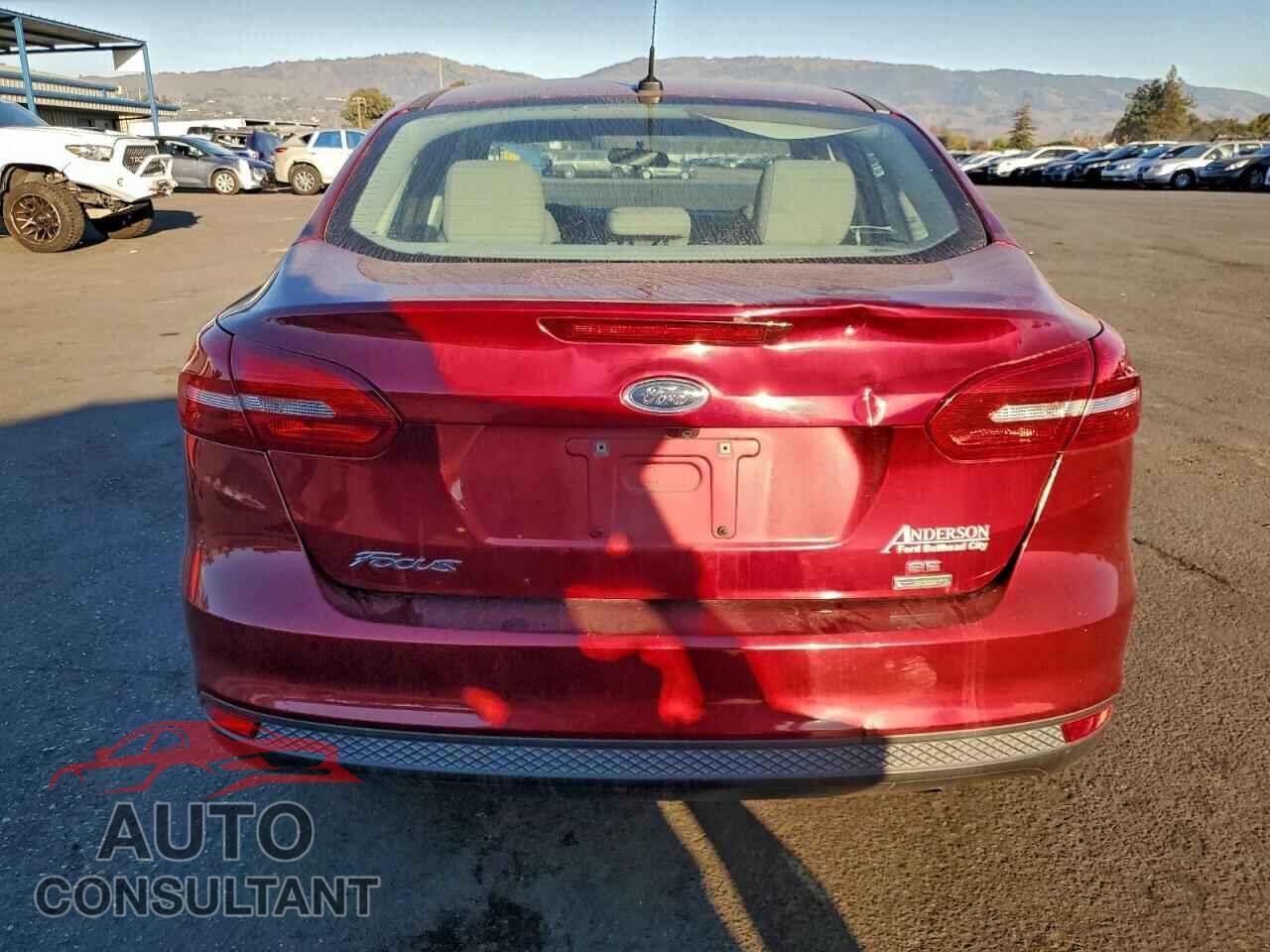 FORD FOCUS 2016 - 1FADP3FE2GL380216