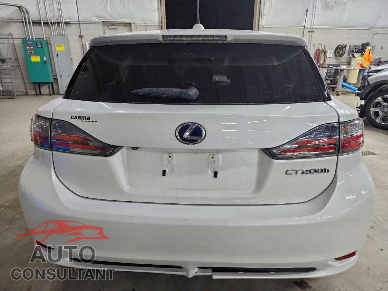 LEXUS CT 200 2012 - JTHKD5BH9C2066745