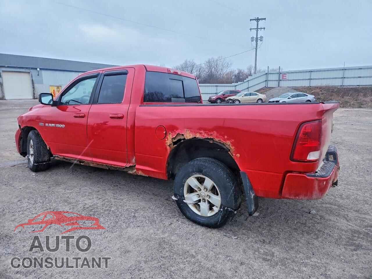 DODGE RAM 1500 2012 - 1C6RD7HT6CS216874