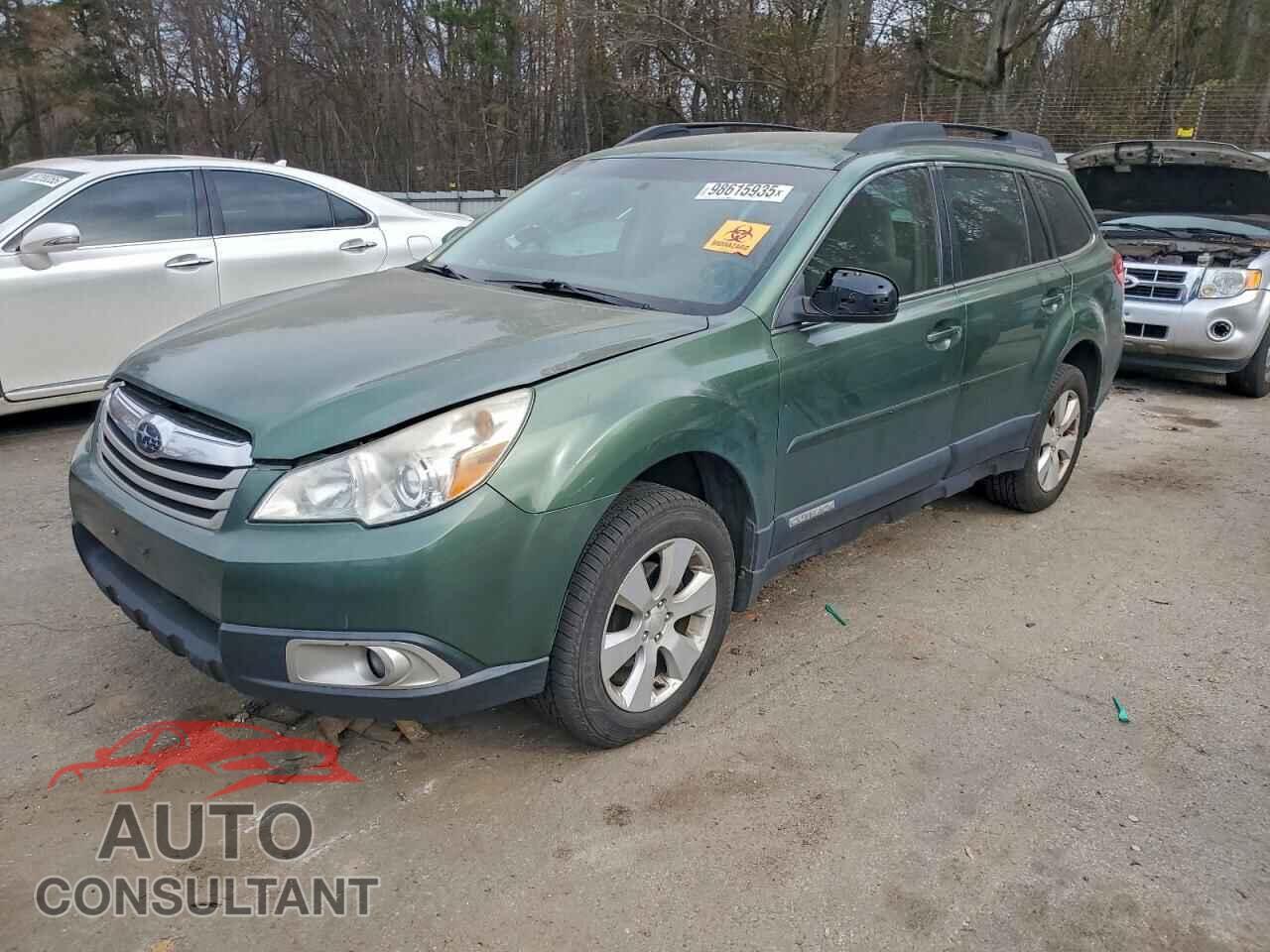 SUBARU OUTBACK 2012 - 4S4BRCAC2C3232882