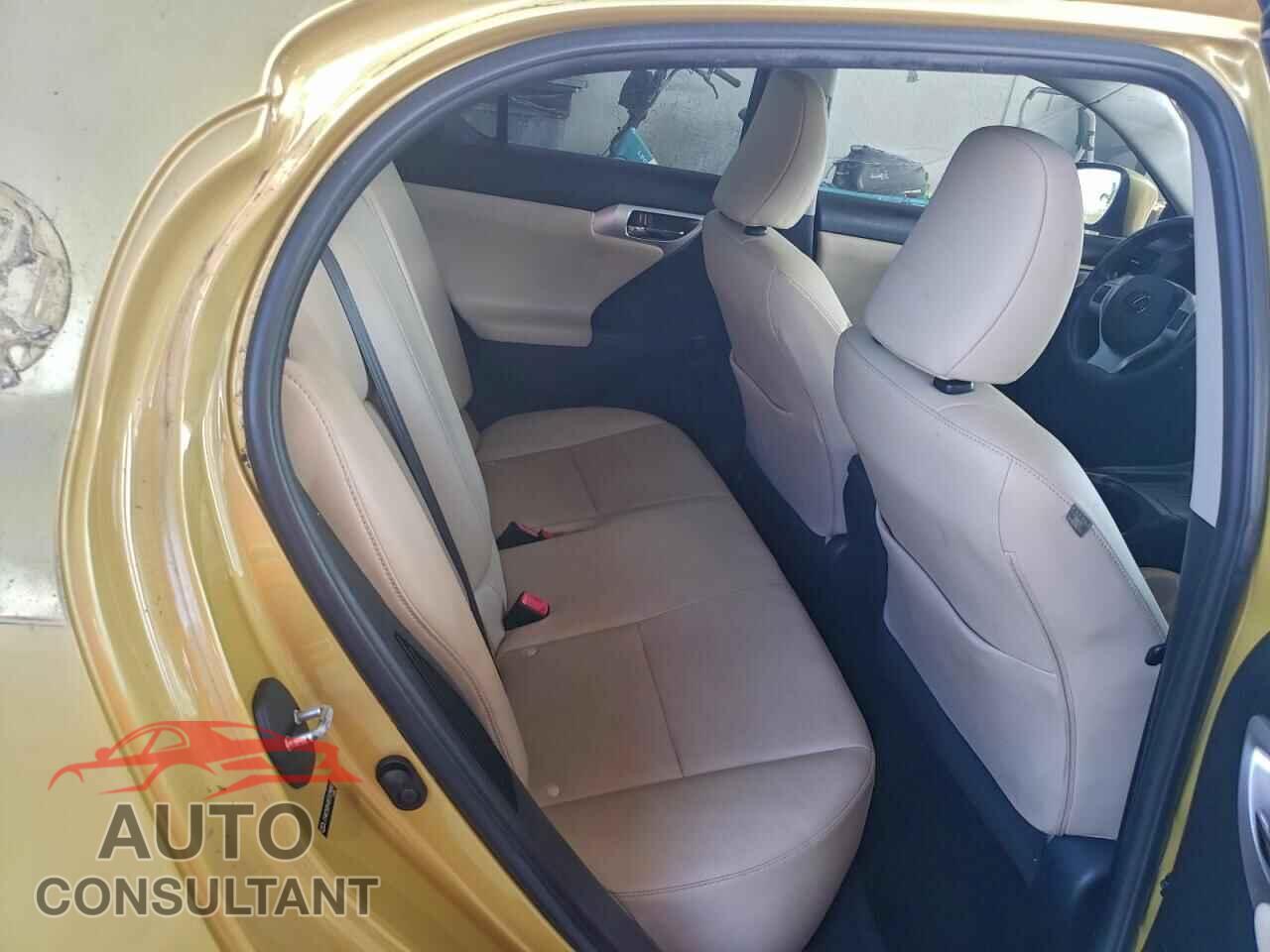 LEXUS CT 200 2011 - JTHKD5BH4B2029892