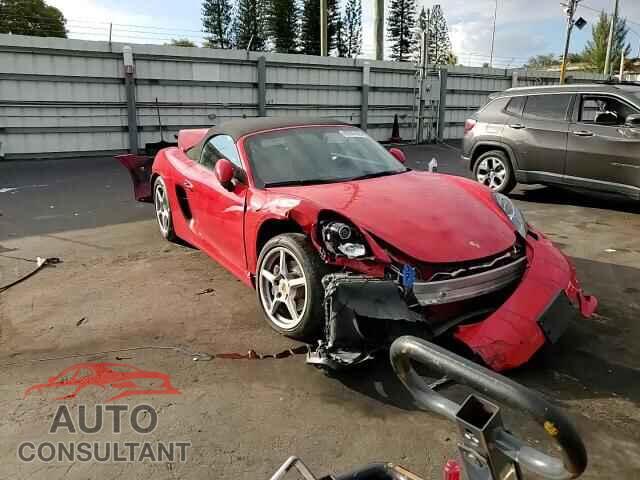 PORSCHE BOXSTER 2016 - WP0CA2A85GS120546