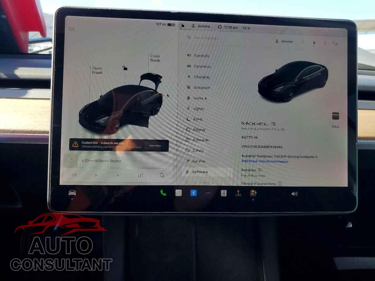 TESLA MODEL 3 2021 - 5YJ3E1EA8MF876490