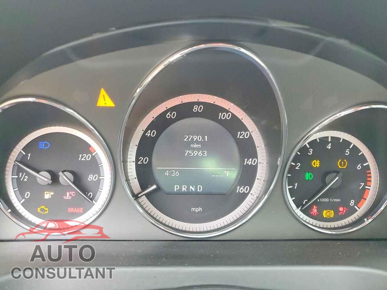 MERCEDES-BENZ C-CLASS 2010 - WDDGF5EB3AA400754