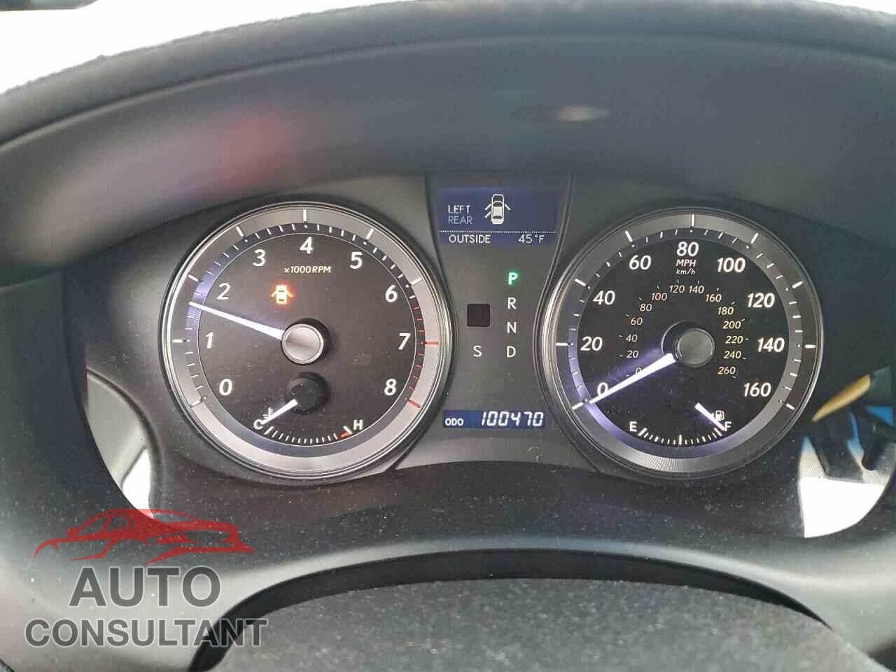 LEXUS ES350 2012 - JTHBK1EG9C2506495