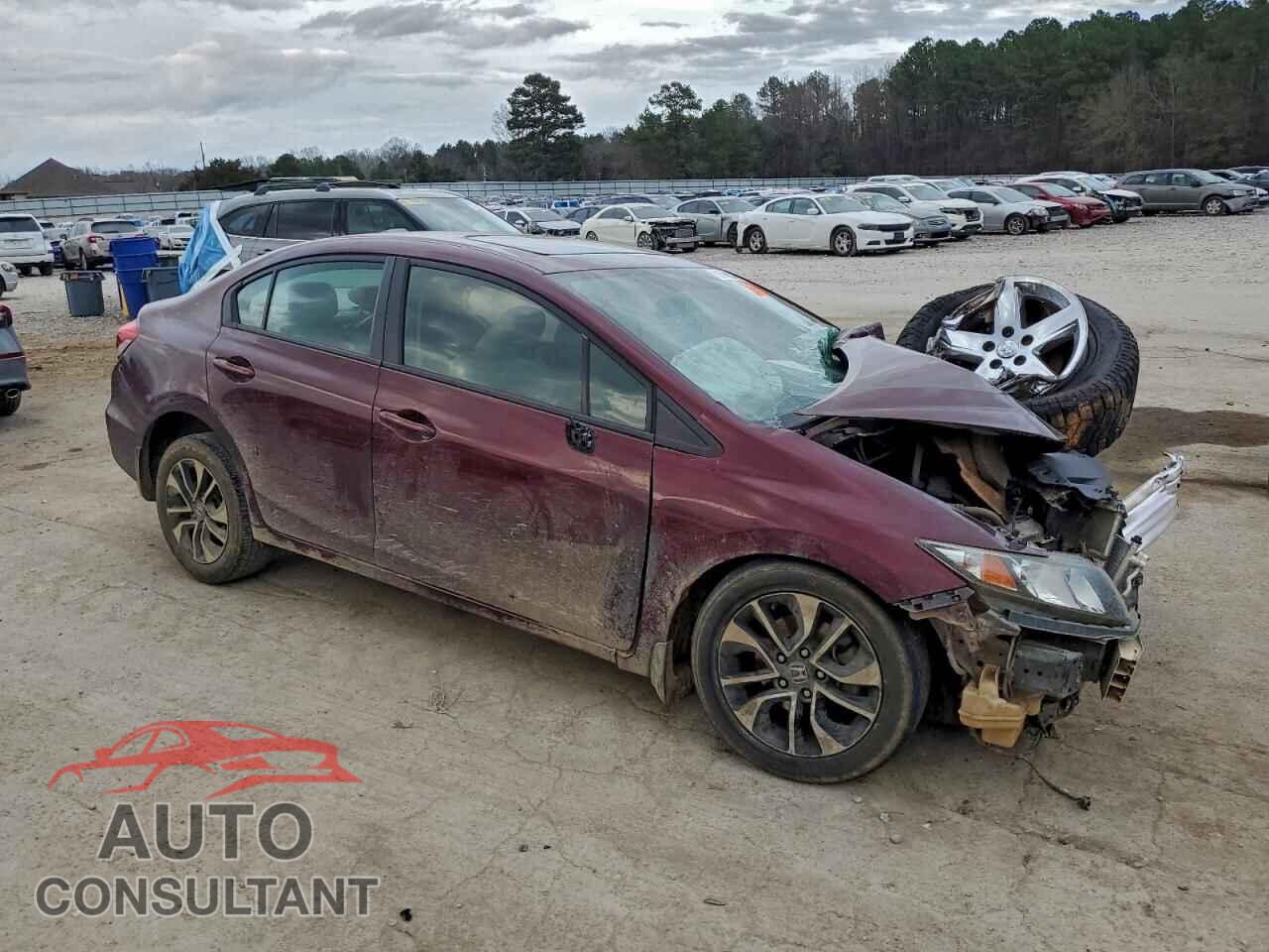 HONDA CIVIC 2013 - 19XFB2F90DE047791