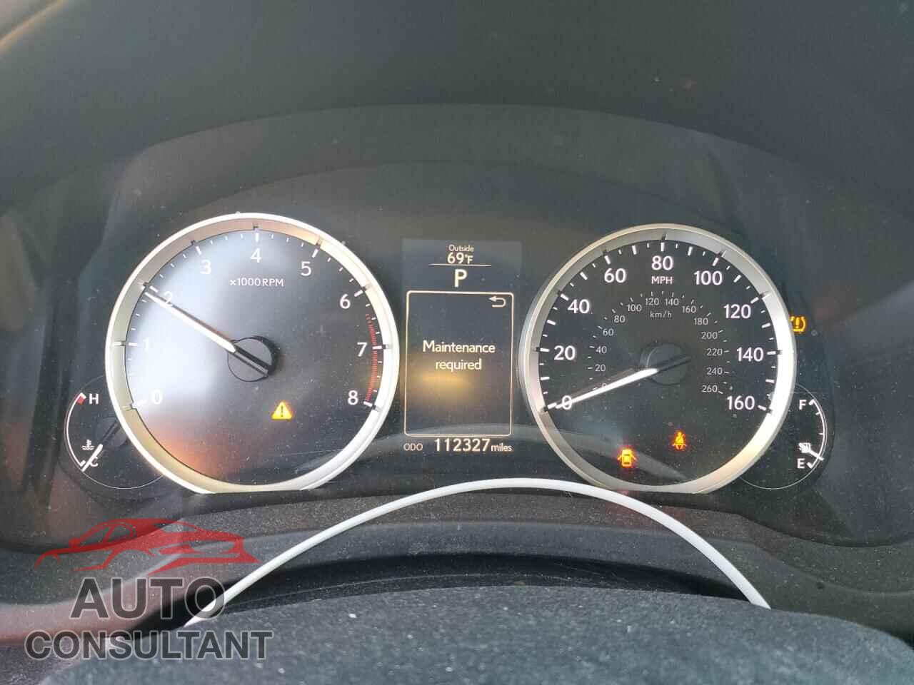 LEXUS IS 2015 - JTHBF1D22F5046612