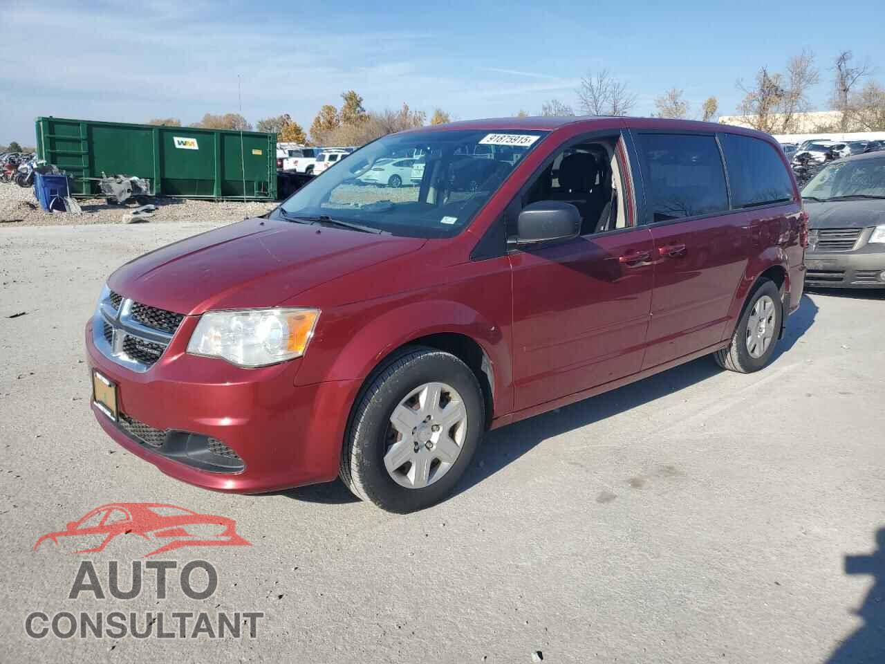 DODGE CARAVAN 2011 - 2D4RN4DG7BR723945