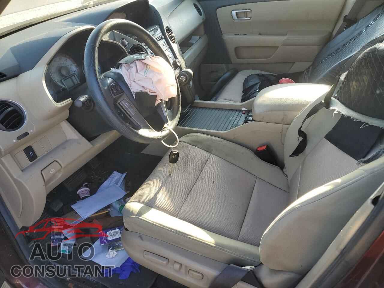 HONDA PILOT 2013 - 5FNYF4H45DB003788