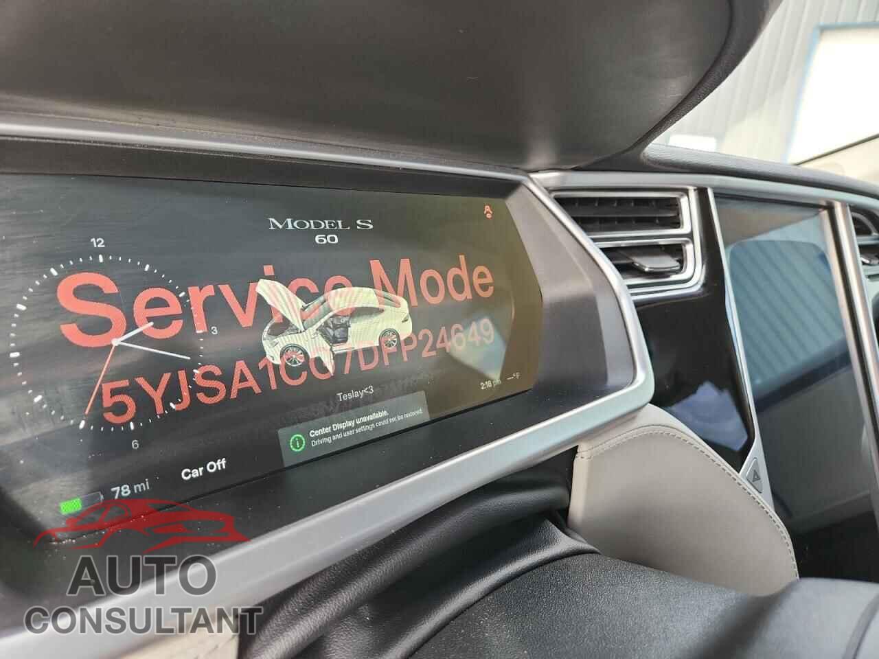 TESLA MODEL S 2013 - 5YJSA1CG7DFP24649