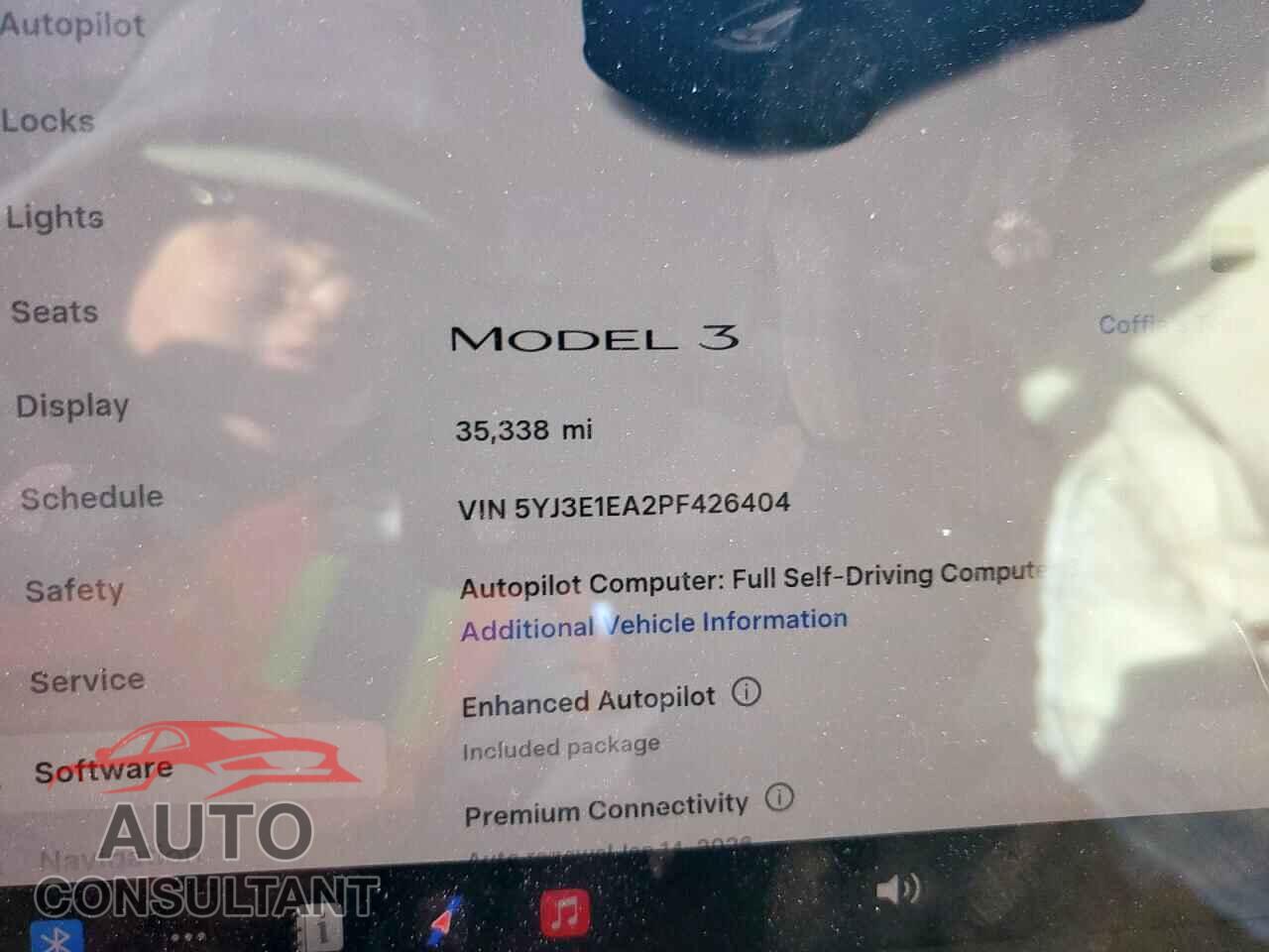 TESLA MODEL 3 2023 - 5YJ3E1EA2PF426404