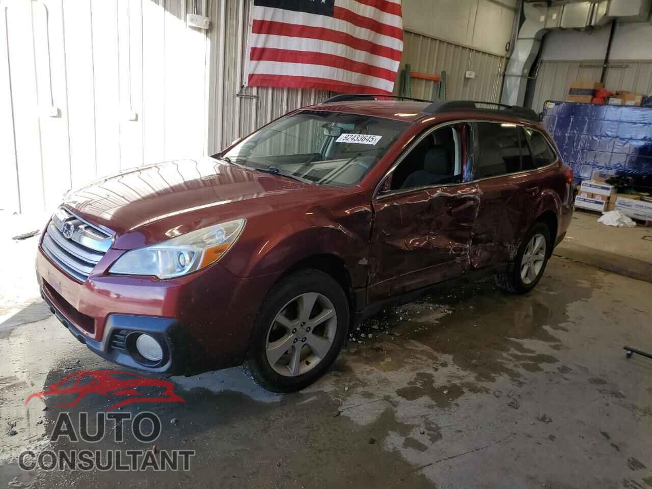 SUBARU OUTBACK 2013 - 4S4BRCCC7D3269389