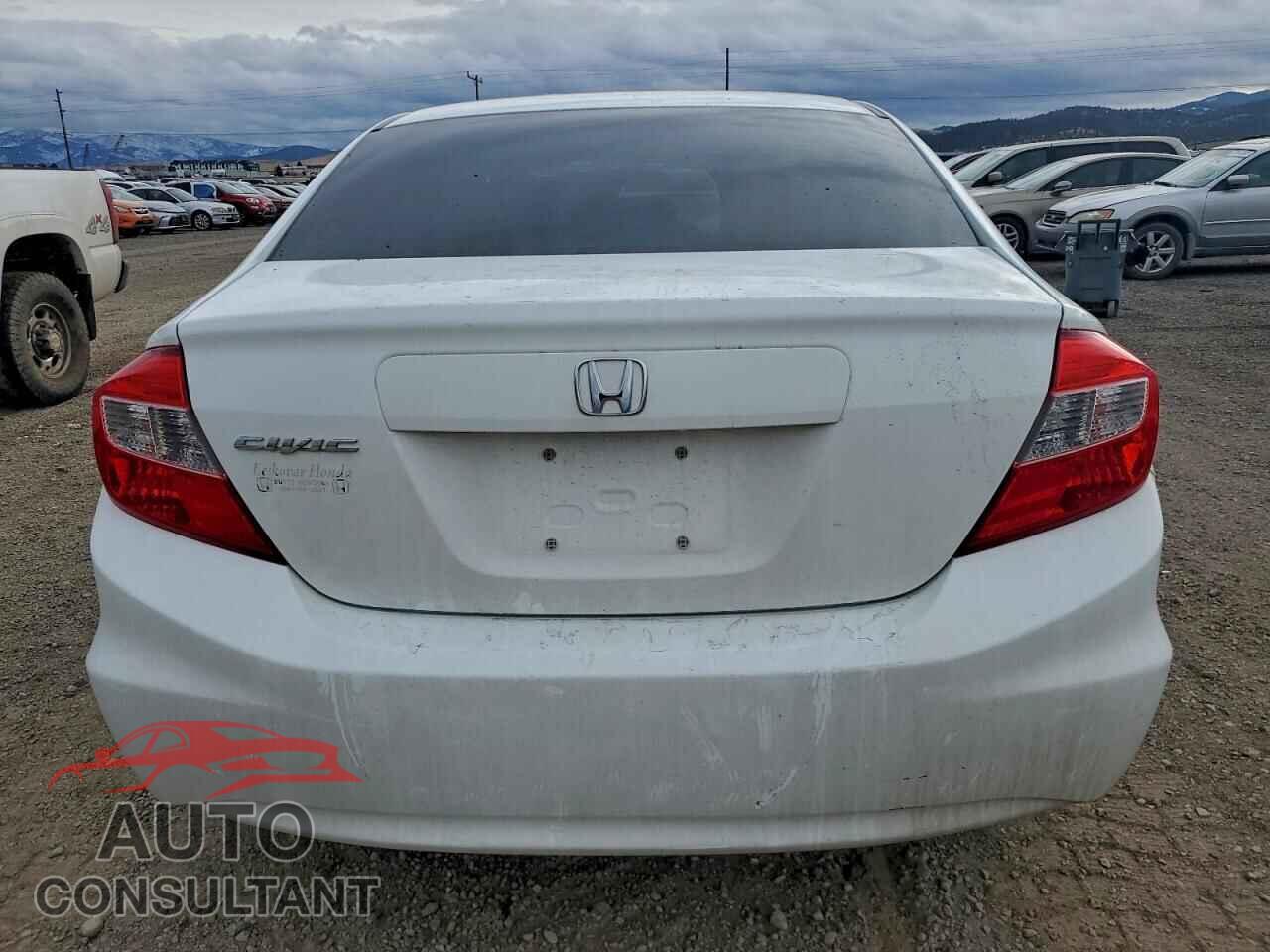 HONDA CIVIC 2012 - 2HGFB2F86CH310460