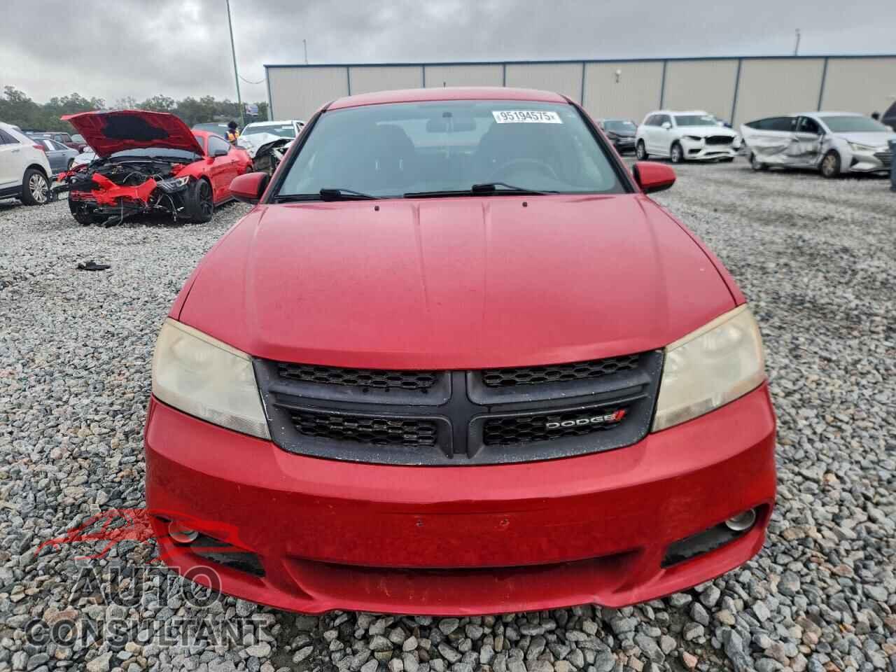 DODGE AVENGER 2012 - 1C3CDZEG2CN276266