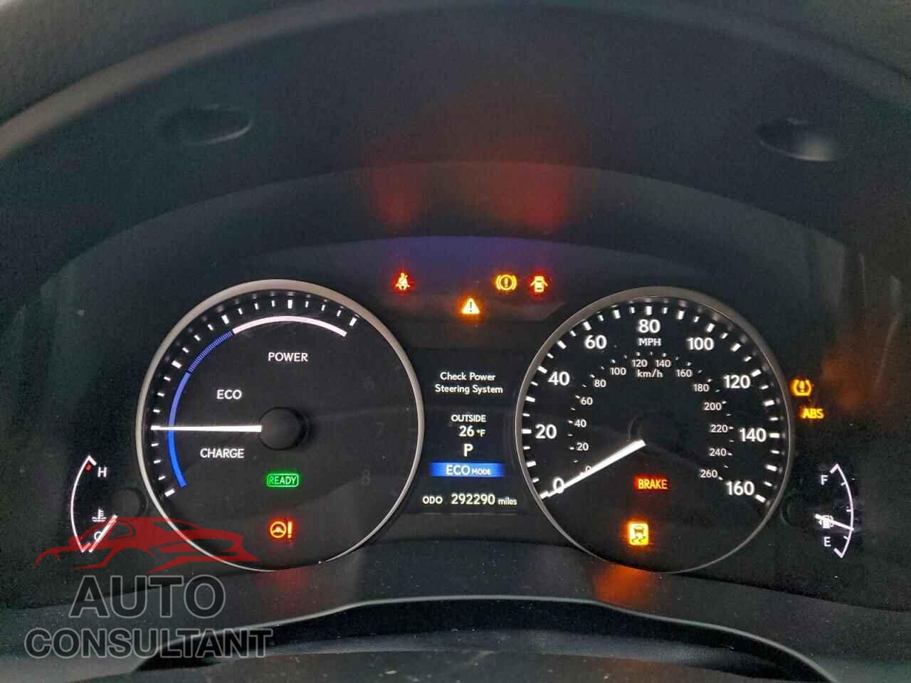 LEXUS ES300 2013 - JTHBW1GG3D2019814