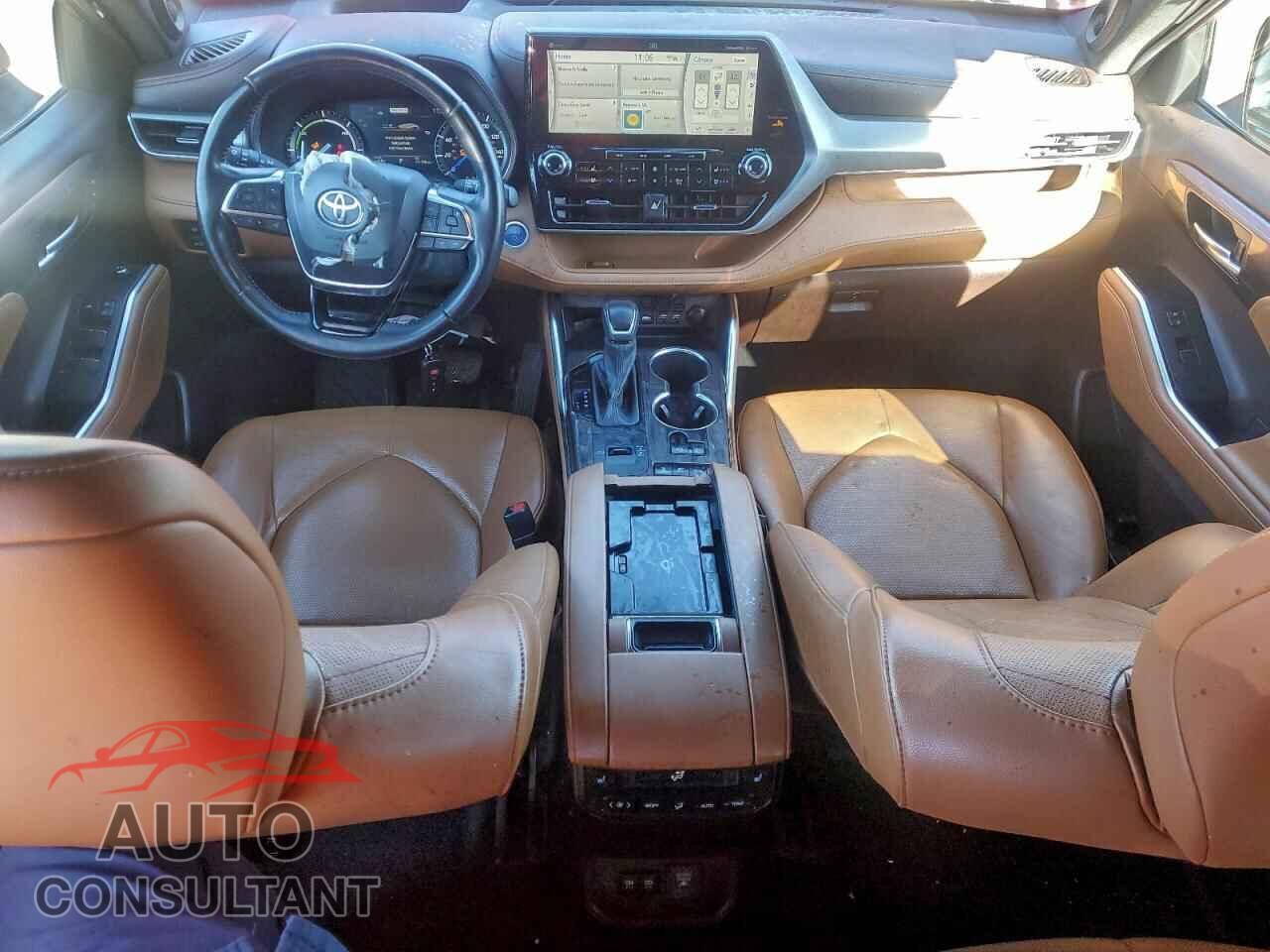 TOYOTA HIGHLANDER 2021 - 5TDEBRCH7MS028564