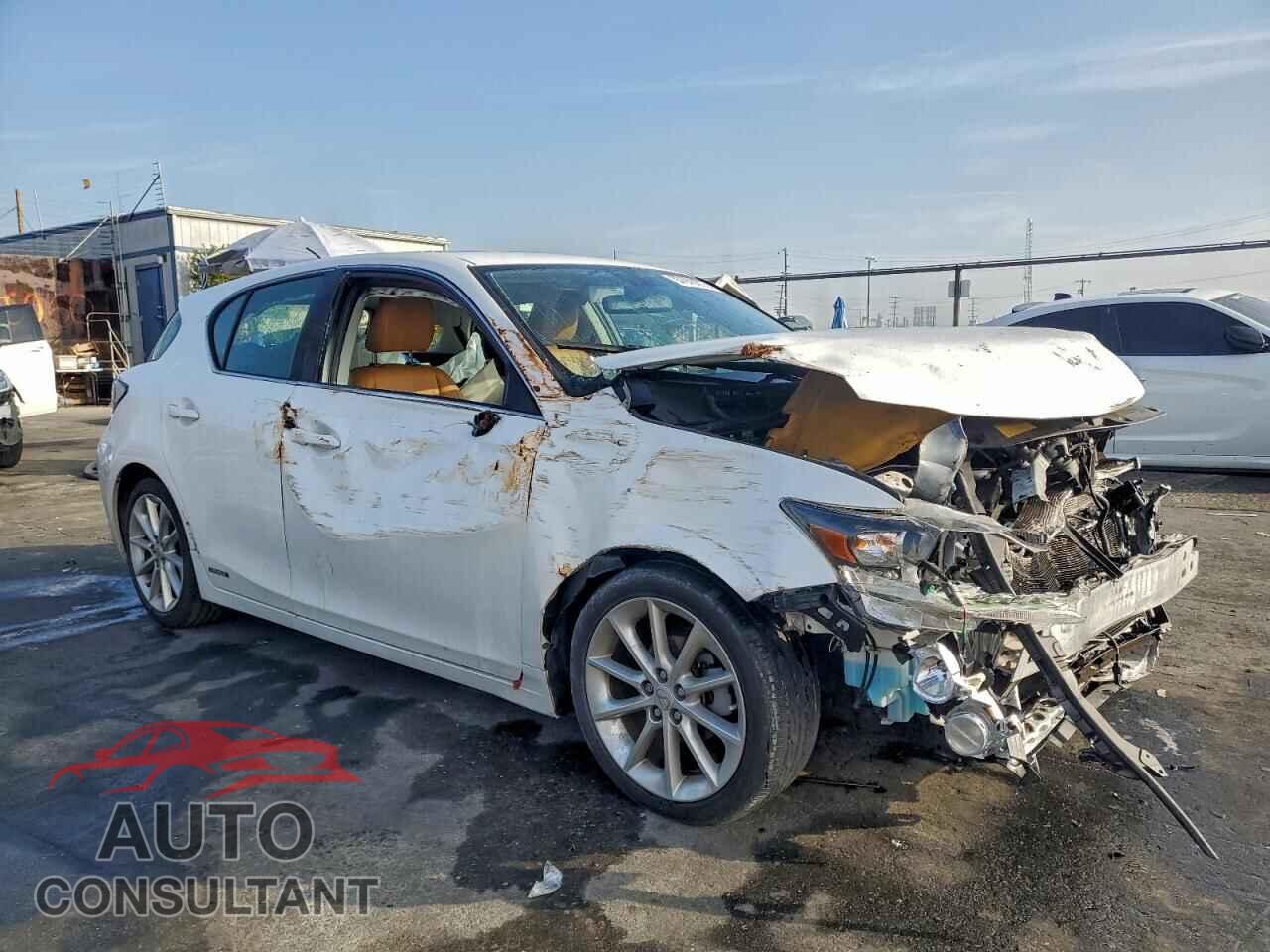 LEXUS CT 200 2012 - JTHKD5BH1C2099349