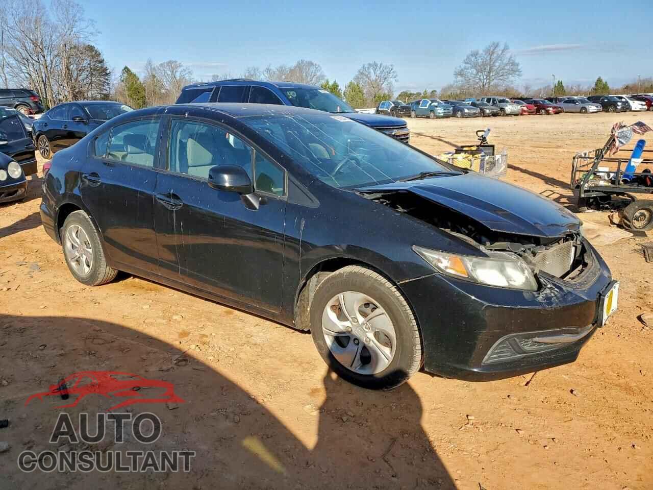 HONDA CIVIC 2013 - 2HGFB2F54DH587700