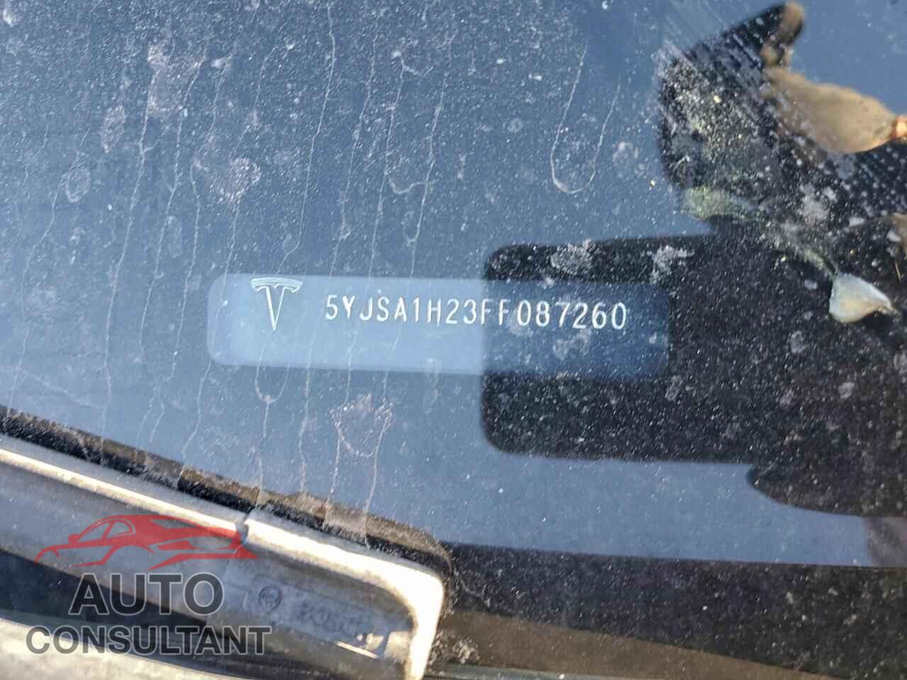 TESLA MODEL S 2015 - 5YJSA1H23FF087260