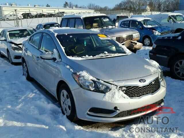 KIA FORTE 2016 - KNAFK4A62G5614461