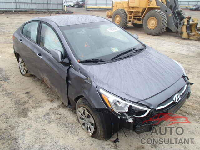 HYUNDAI ACCENT 2016 - KMHCT4AE6GU944552