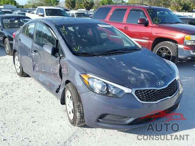 KIA FORTE 2016 - KNAFK4A62G5458342