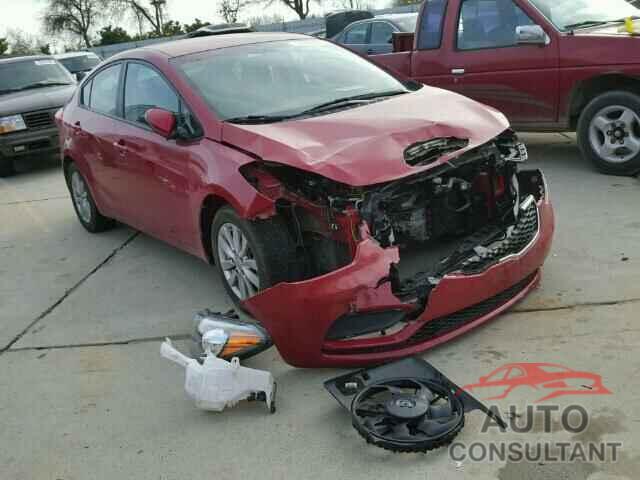 KIA FORTE 2015 - KNAFX4A6XF5255716