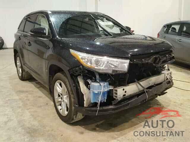 TOYOTA HIGHLANDER 2015 - 5TDDKRFH3FS195224