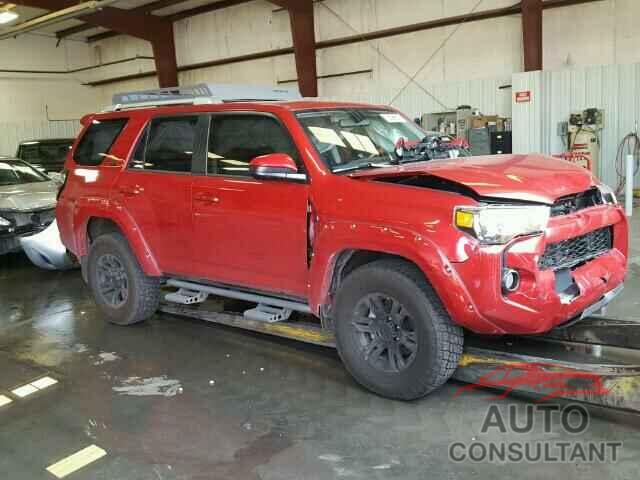 TOYOTA 4RUNNER 2016 - JTEBU5JR6G5363211