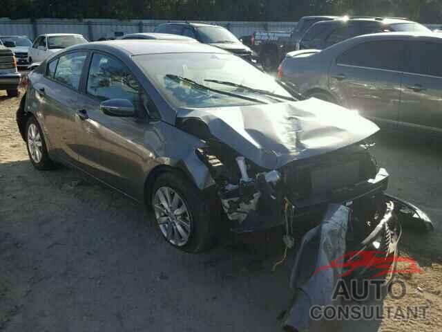KIA FORTE 2016 - KNAFX4A61G5480382