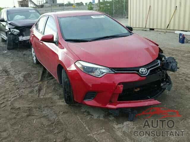 TOYOTA COROLLA 2016 - 2T1BURHE7GC533934