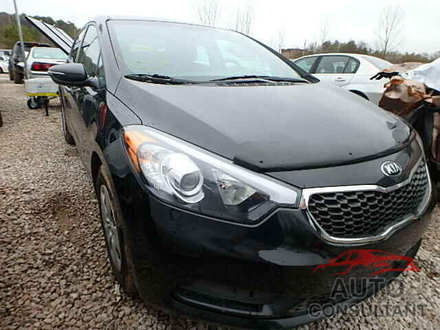 KIA FORTE 2015 - KNAFX4A65F5323775