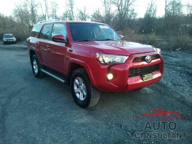 TOYOTA 4RUNNER 2015 - JTEBU5JR6F5267772