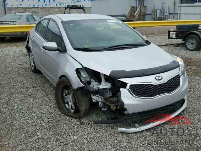 KIA FORTE 2016 - KNAFK4A65G5492582