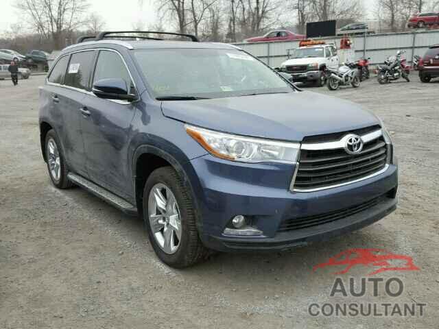 TOYOTA HIGHLANDER 2015 - 5TDDKRFH3FS189567