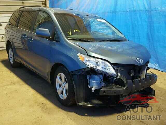 TOYOTA SIENNA 2015 - 5TDKK3DC6FS604733