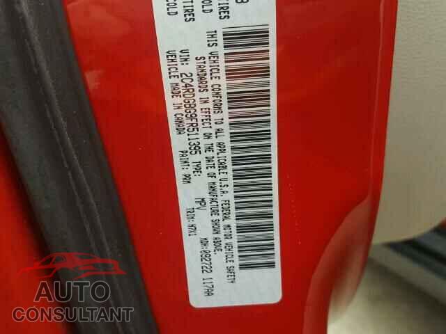 DODGE CARAVAN 2015 - 2C4RDGBG9FR511395