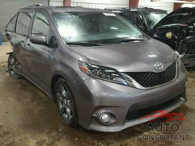 TOYOTA SIENNA 2015 - 5TDXK3DC8FS631891